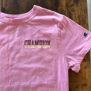 Champion Tee in Soft Pink